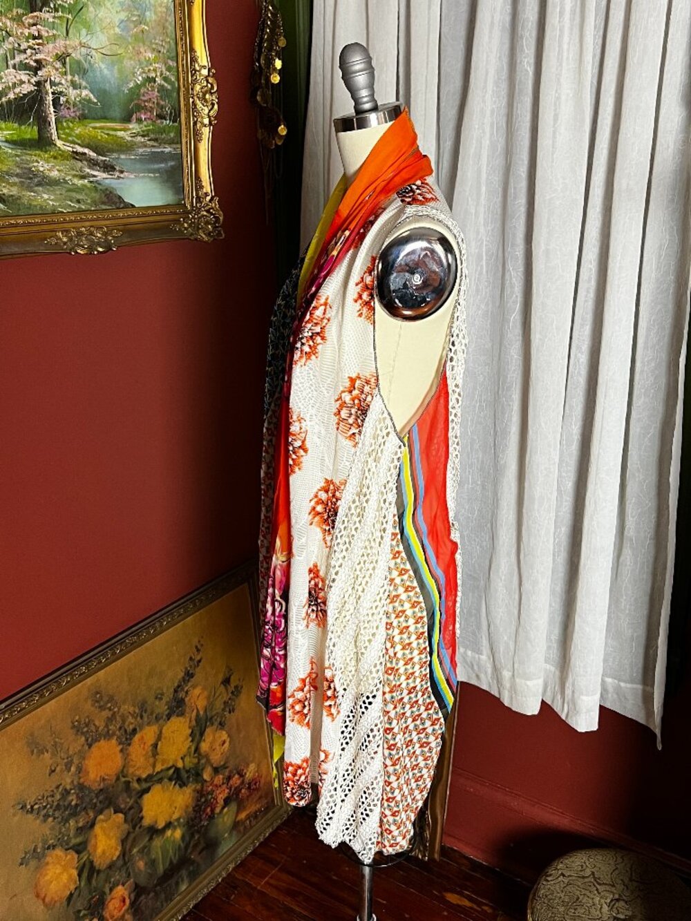 Colorful vest duster - Picture 4 of 14